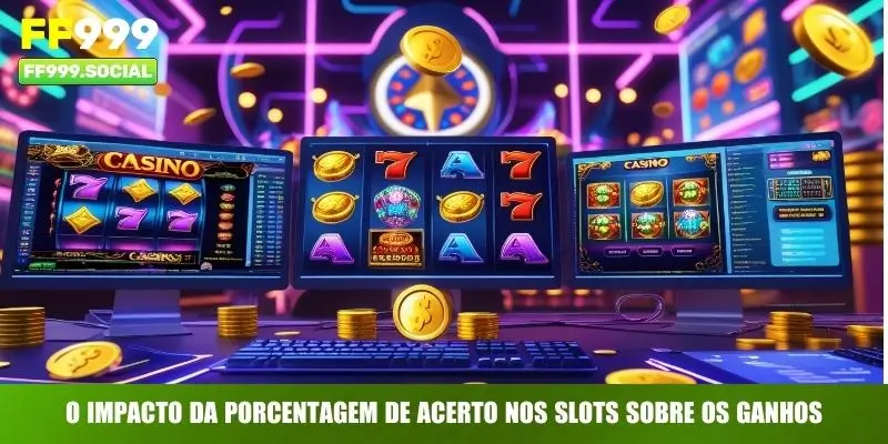 O impacto da porcentagem de acerto nos slots sobre os ganhos