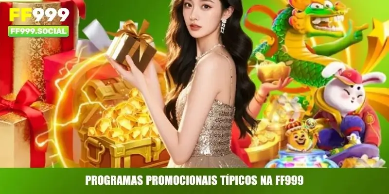 Programas promocionais típicos na FF999